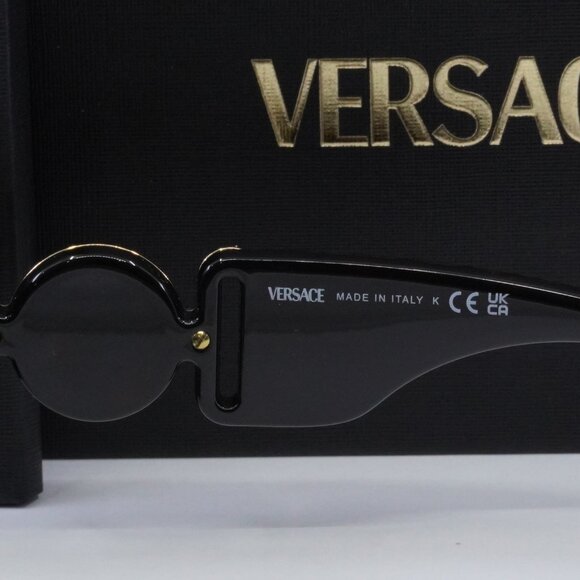 Versace VE4478U GB1/87 Square Sunglasses - Black/Grey main image 6